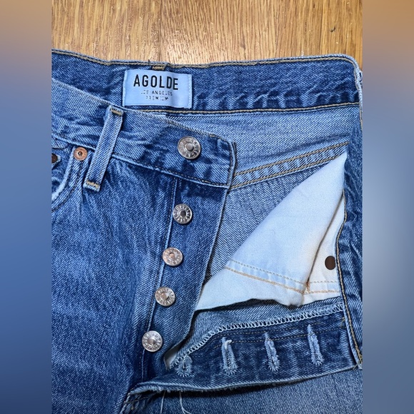 AGOLDE High Rise Classic Jeans - Jaime - Picture 6 of 9